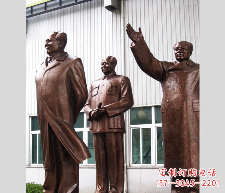 信阳铜雕东方伟人雕塑