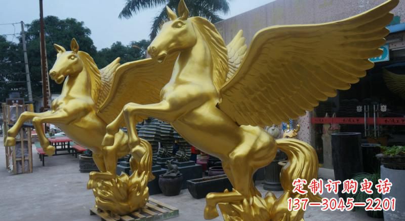 信阳铜雕飞马