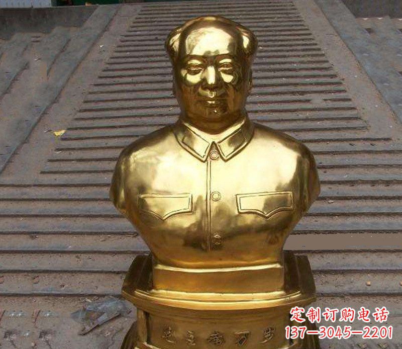 信阳铜雕广场伟人雕塑摆件