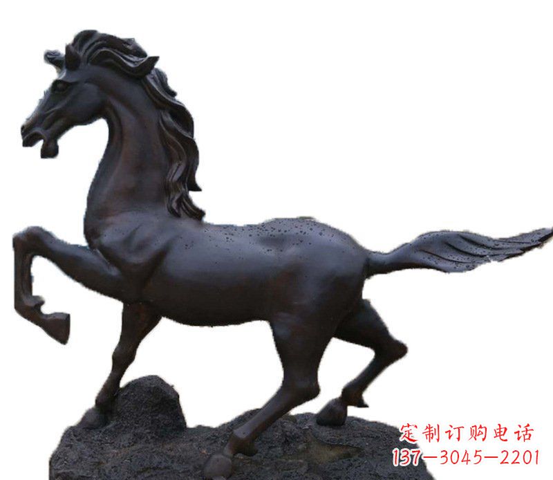 信阳铜雕马动物雕塑