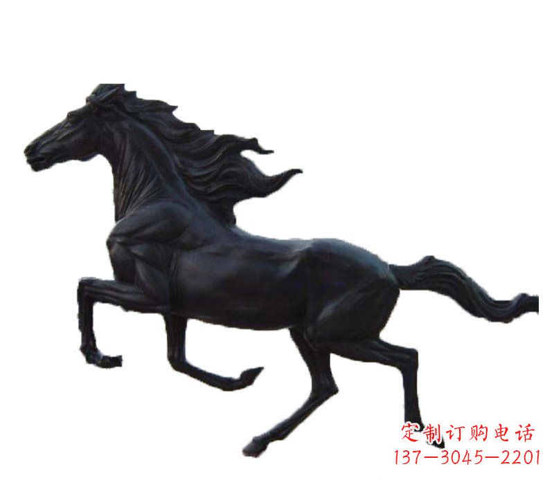 信阳铜雕马公园动物雕塑摆件
