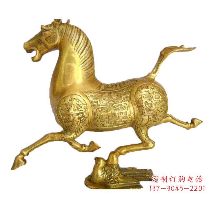 信阳铜雕马踏飞燕