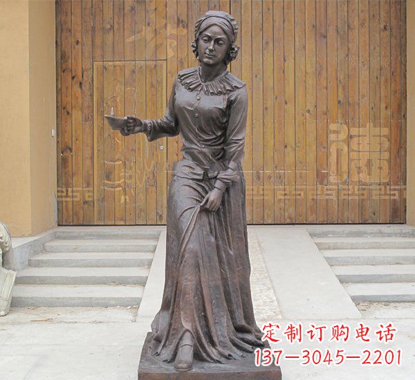 信阳铜雕南丁格尔