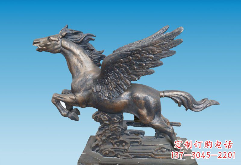 信阳铜雕企业飞马