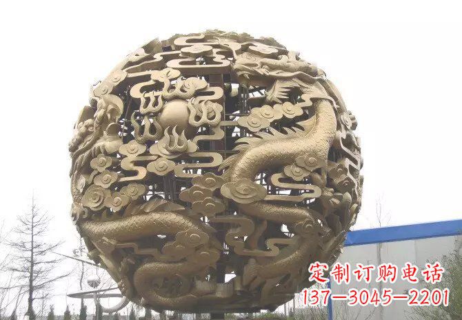 信阳铜雕招财麒麟的摆放