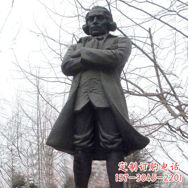 信阳瓦特公园铜雕塑像