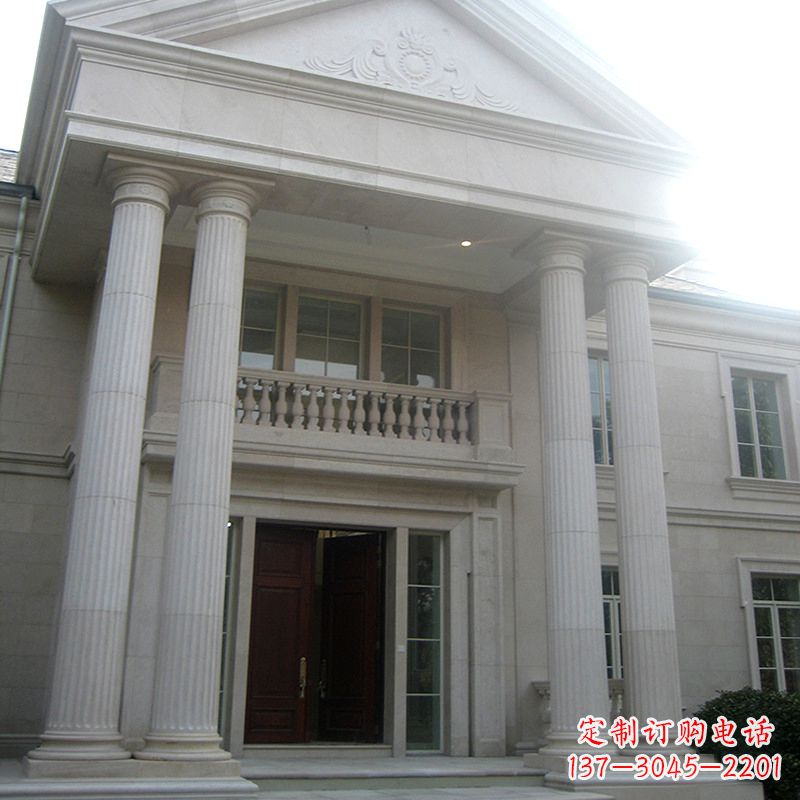 信阳外墙罗马柱石雕