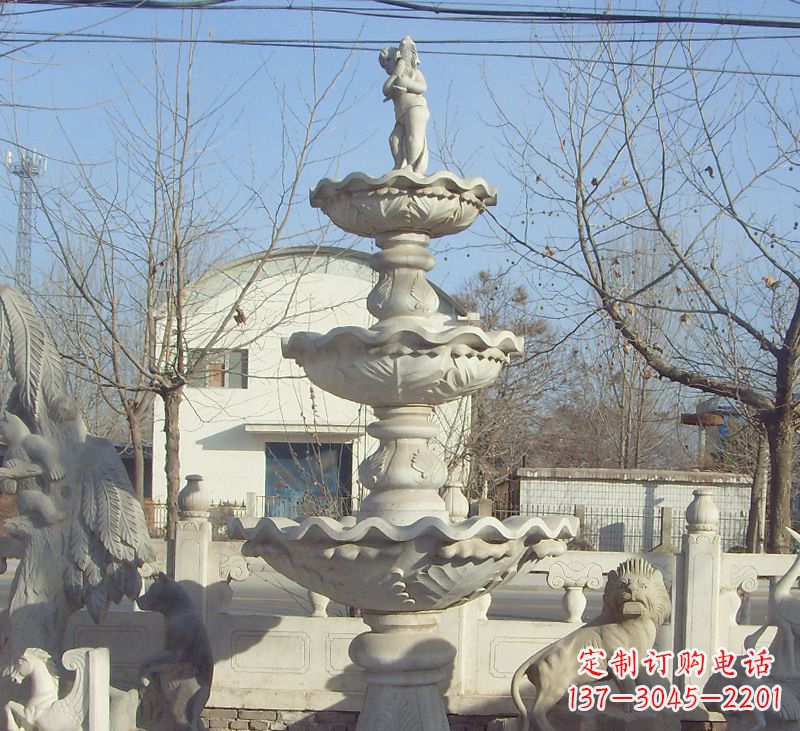 信阳晚霞红石雕风水球图片