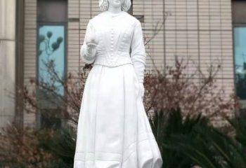 信阳纪念南丁格尔的精美雕塑