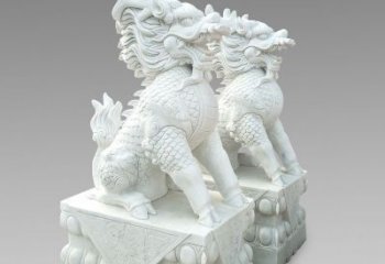 信阳释迦牟尼麒麟石雕，吸煞驱邪