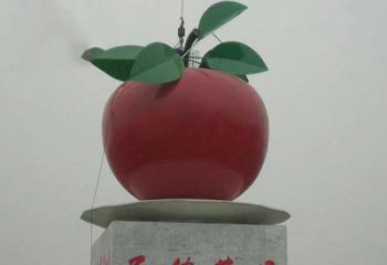 信阳精美苹果雕塑，给空间增添独特风格