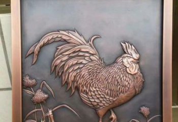 信阳呈现优雅，唤醒静谧中的美丽——锻铜公鸡雕塑