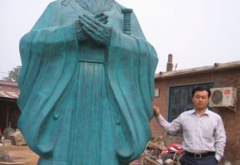 信阳来自中国历史的经典孔子雕塑
