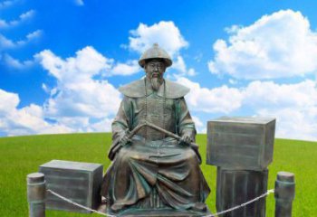 信阳青铜雕刻的传奇——林则徐铜雕