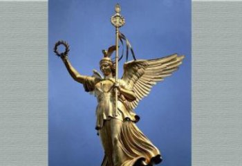 信阳优雅的胜利女神铜雕