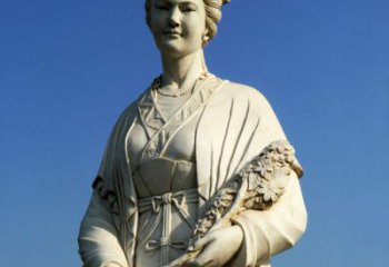 信阳领雕塑：精致雕刻，体现经典美女雕像