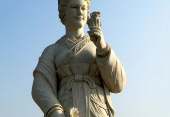 信阳美女雕塑是由中领雕塑定制的古典美女雕像，…