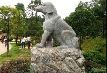 信阳中领雕塑狗公园动物雕塑摆件