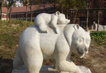 信阳狗熊雕塑景观，给你一个精美园林