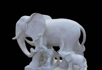 信阳中领雕塑：定制真实写实的大象雕塑