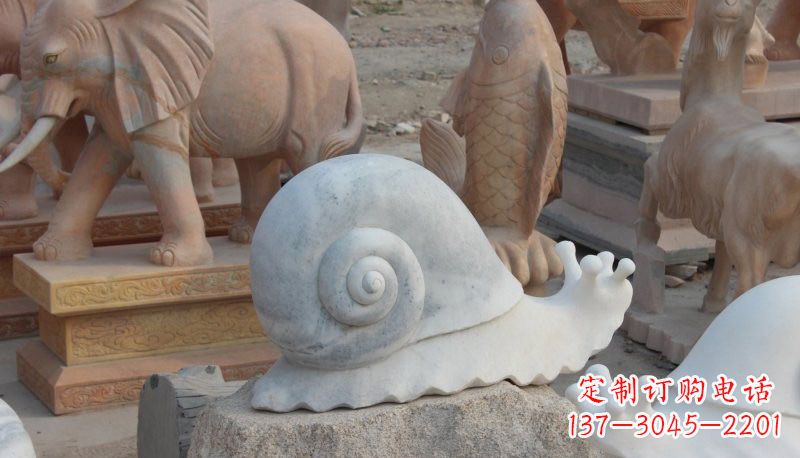 信阳蜗牛石雕