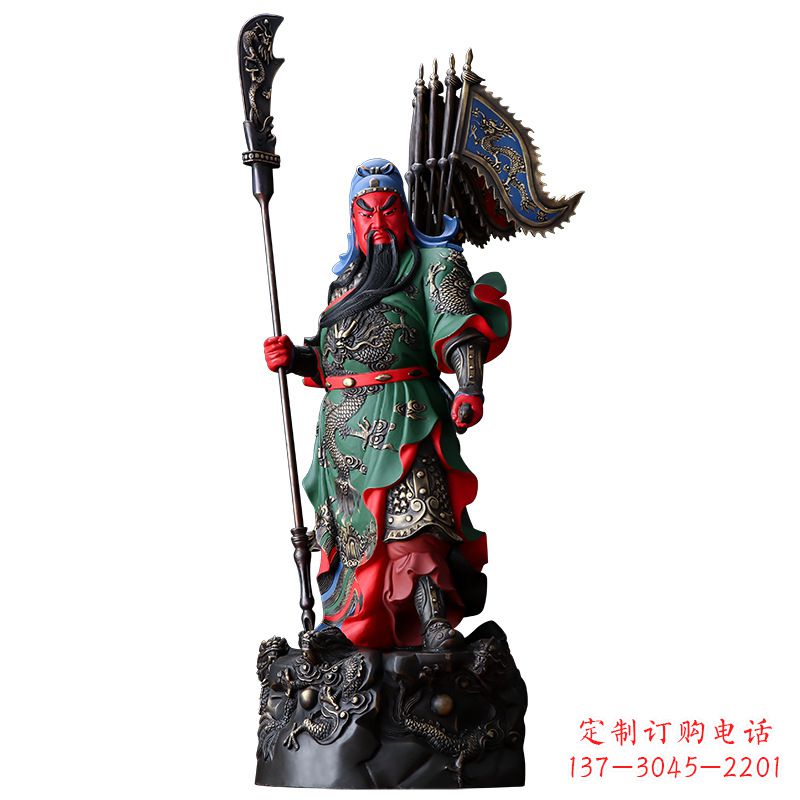 信阳武财神关二爷雕塑