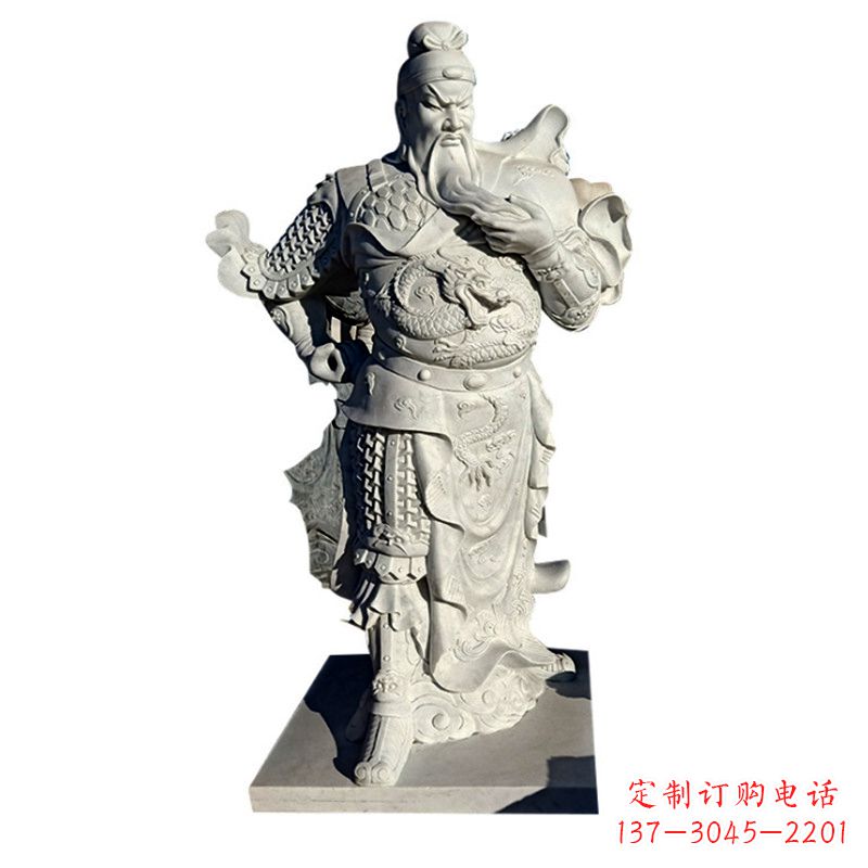 信阳武财神关羽石雕