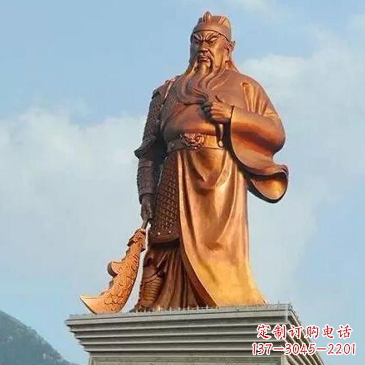信阳武圣关公雕像