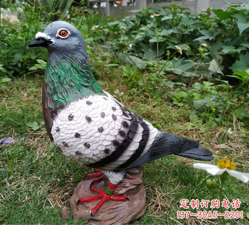 信阳系列雕塑和平鸽