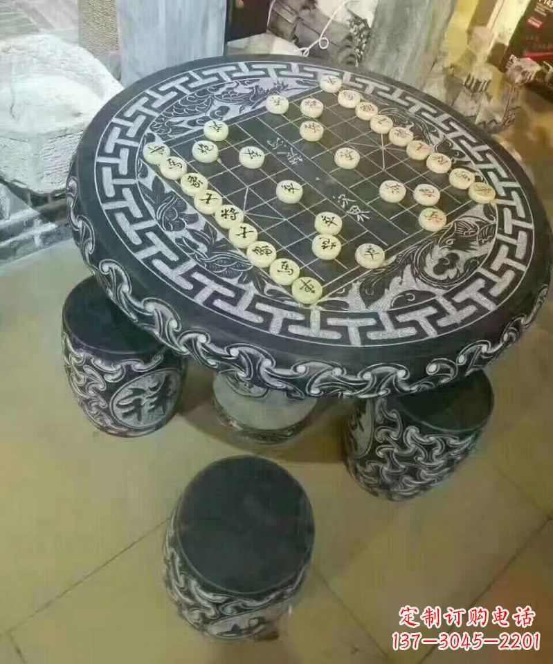 信阳下象棋石桌凳