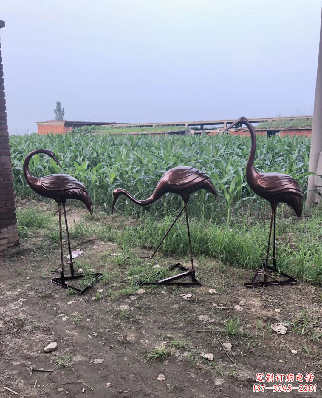 信阳仙鹤雕塑