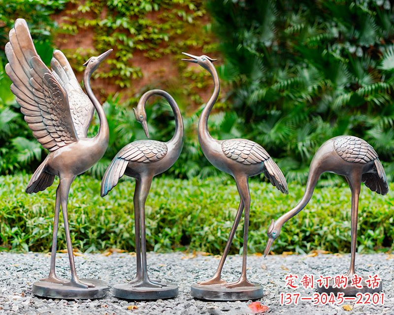 信阳仙鹤雕像