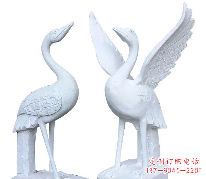 信阳仙鹤公园动物石雕
