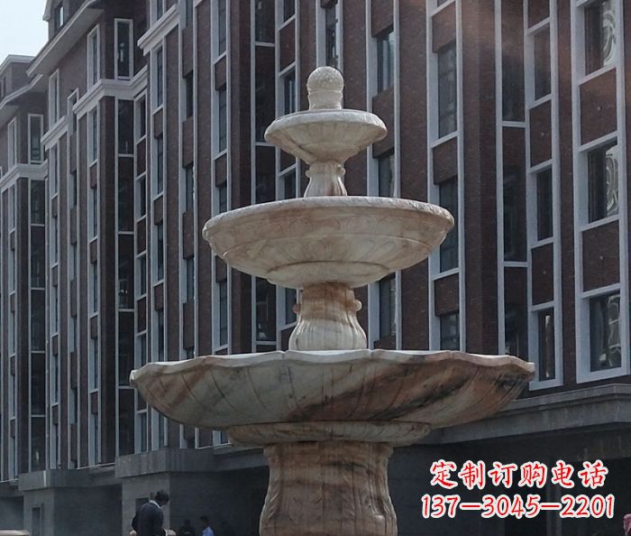 信阳小区景观大型喷泉石雕 (6)