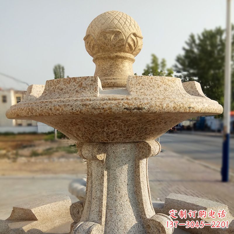 信阳新型石雕风水球