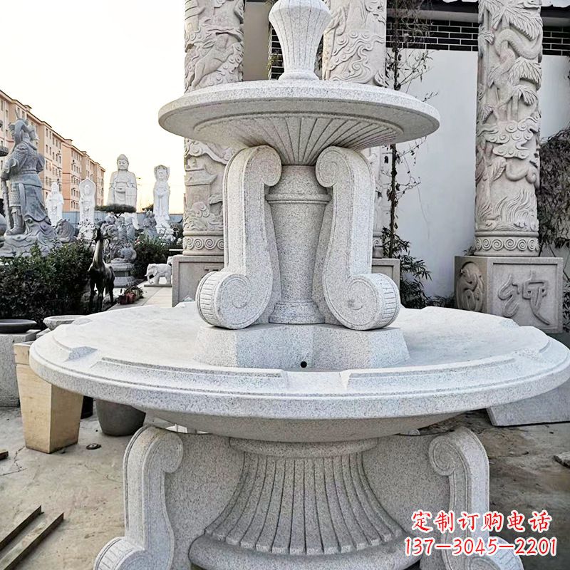 信阳许愿池喷泉 石雕