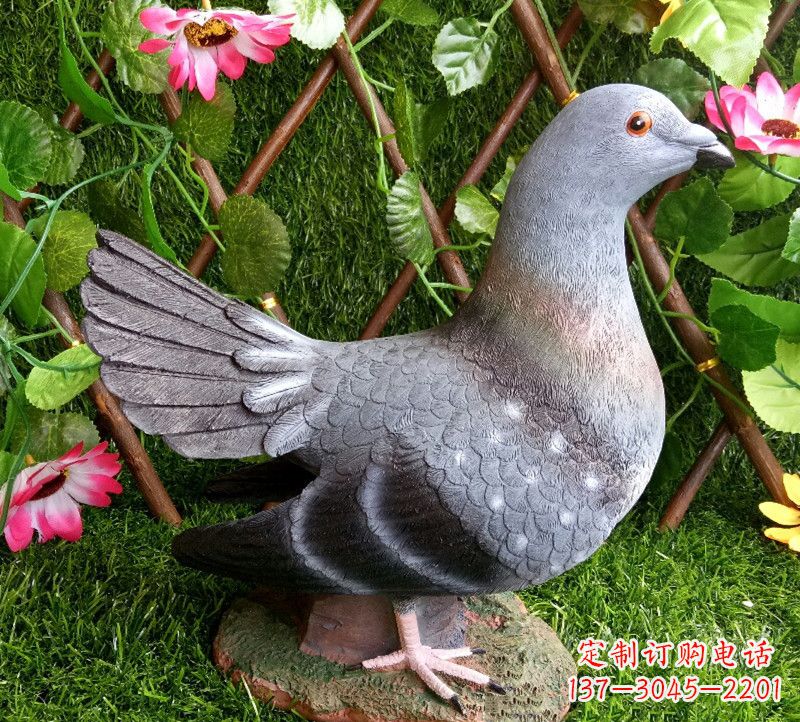 信阳学生和平鸽雕塑