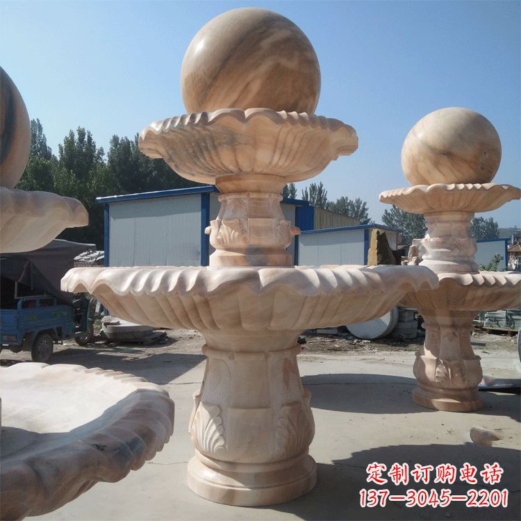 信阳一米的喷泉石雕