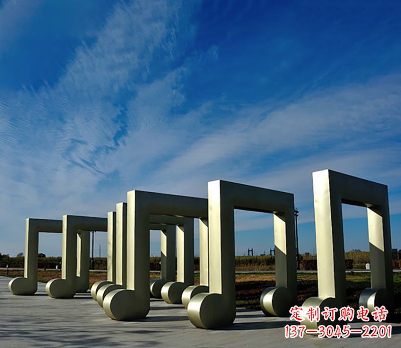 信阳音符雕塑户外