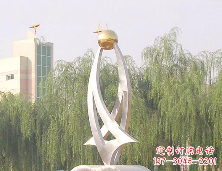 信阳园林不锈钢创意书籍雕塑
