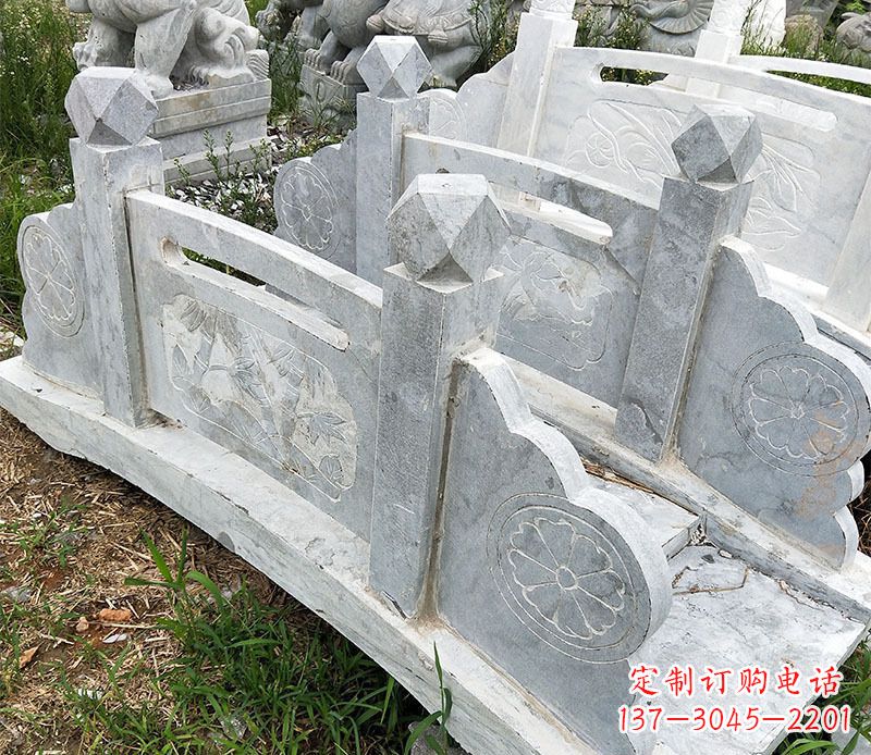 信阳园林仿古石拱桥景观石雕 (2)