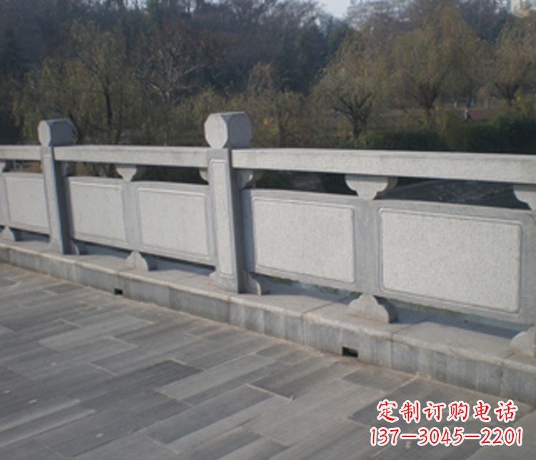 信阳园林仿古石栏板景观石雕 (7)