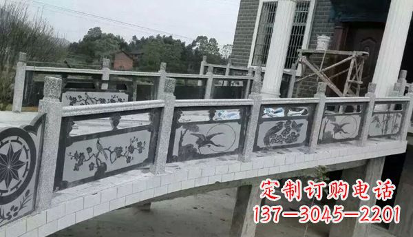 信阳园林仿古石栏板景观石雕 (10)
