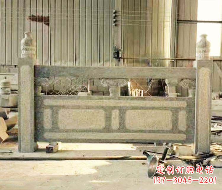 信阳园林仿古石栏板景观石雕