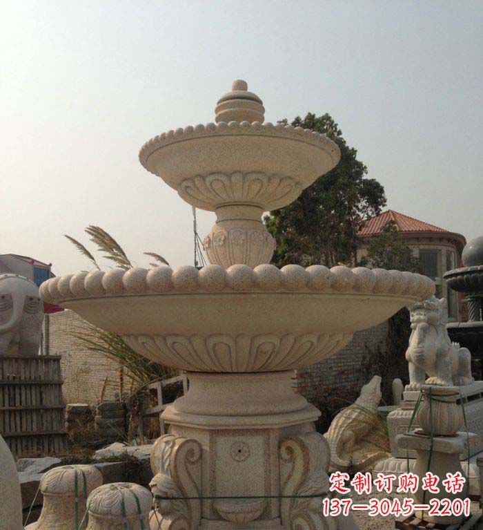 信阳园林景观大型喷泉石雕
