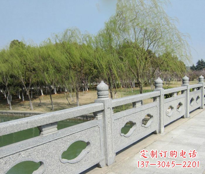 信阳园林景观真山桥石雕栏板