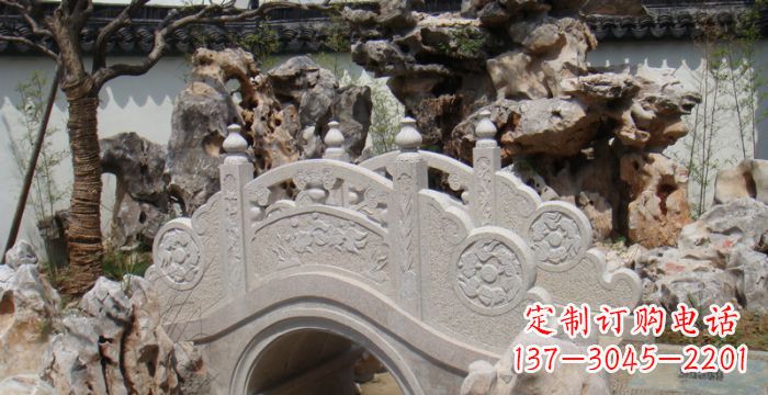 信阳园林小型石拱桥