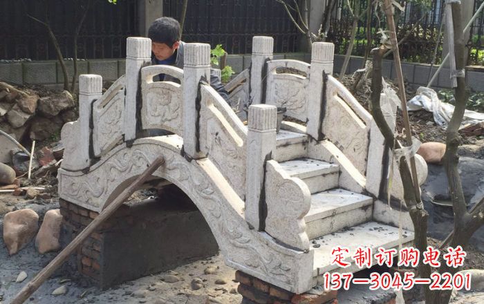 信阳园林小型石拱桥 (2)