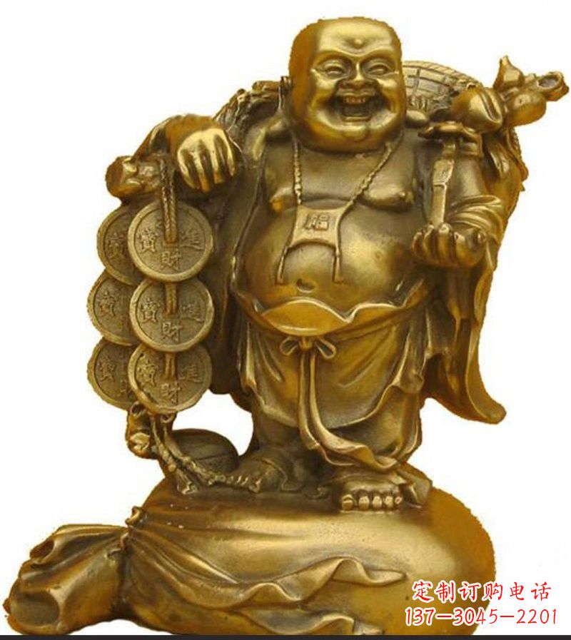 信阳招财弥勒佛铜雕