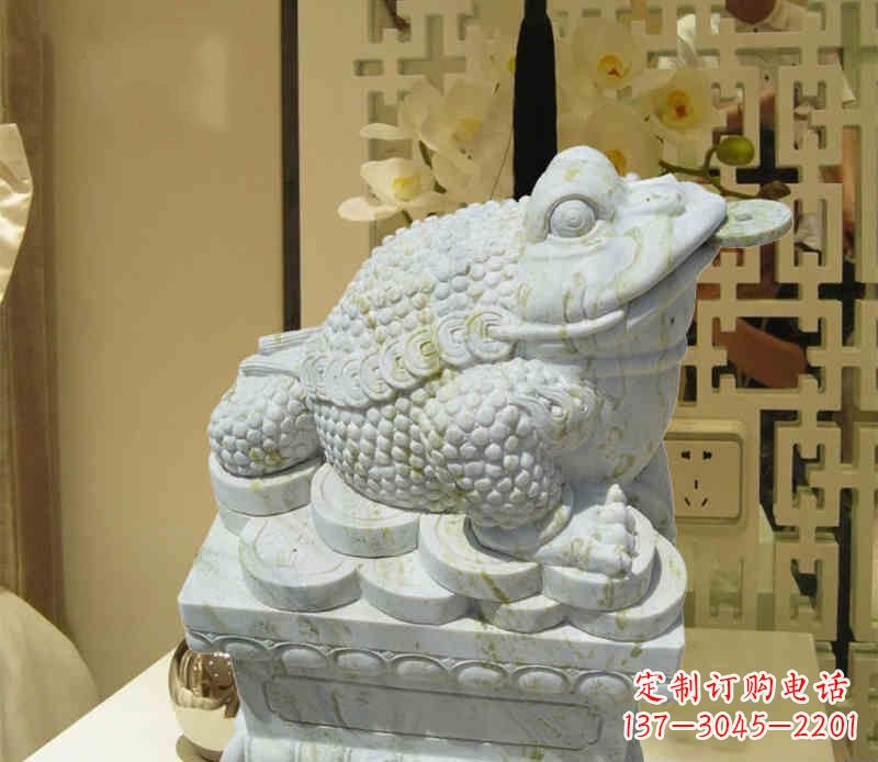 信阳招财神兽金蟾石雕